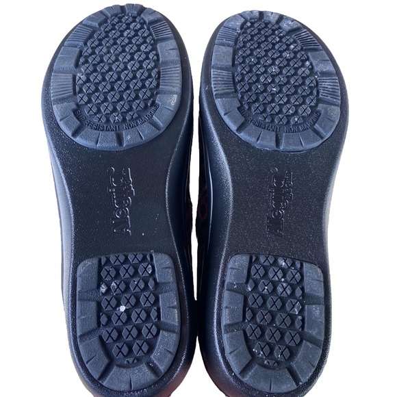 Alegria Boots Ankle Climatease Leopard Print Brown and Black Rainboot Size 37 - Picture 10 of 12